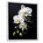 White Floater Framed
