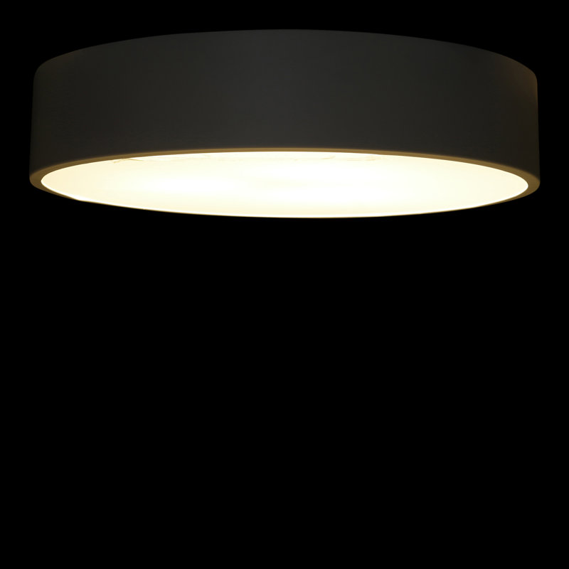 Bathel 2-Light 90cm LED Integrated Semi Flush Mount, Silver Grey