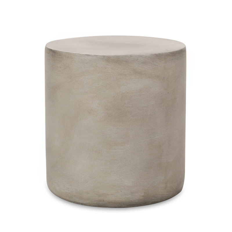 Outdoor Lightweight Concrete Side Table,MGO End Table
