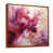 Toile avec cadre flottant brun