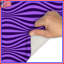 Tapis de bain mauve à lignes ondulées mauves-1169324738