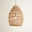 Callie Rattan Pendant Light - 14" Natural Bell Handwoven Hanging Light For Kitchen Island or Dining Room in Modern Farmhouse, Farmhouse & Boho Style-732644719-732644718