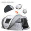 Tente de bateau escamotable pour 4-6 personnes-125299885