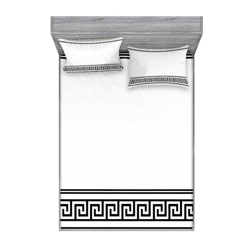 Microfiber Sheet Set, Full Sheet Set with Fitted Sheet