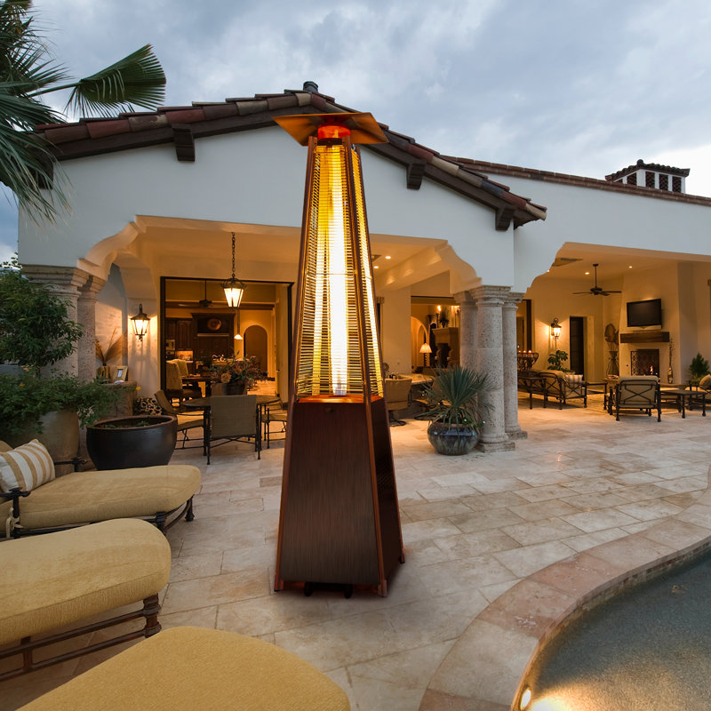 42000 Propane Standing Patio Heater
