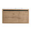 Meuble-lavabo mural 36 po avec lavabo gel-148884862
