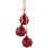 Cascading Christmas Jingle Bell Ornaments - 13.5" - Set Of 2