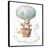 Black Floater Framed