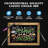 VersaChalk Metallic Liquid Chalk Markers - 8-Pack, 3mm Fine Tip, for Chalkboards & Glass