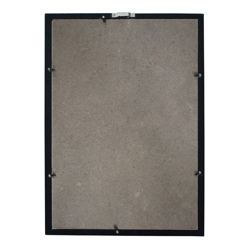Black Framed Air Hockey Game Rules Wall Art