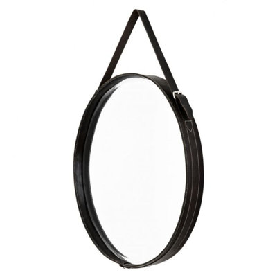 Puck Flat Beveled Mirror