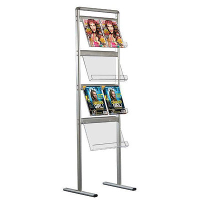 Free Standing Magazine Rack/Stand by MT Displays