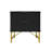Barbeau Modern Fluted Nightstand With 2 Drawers-1391041388