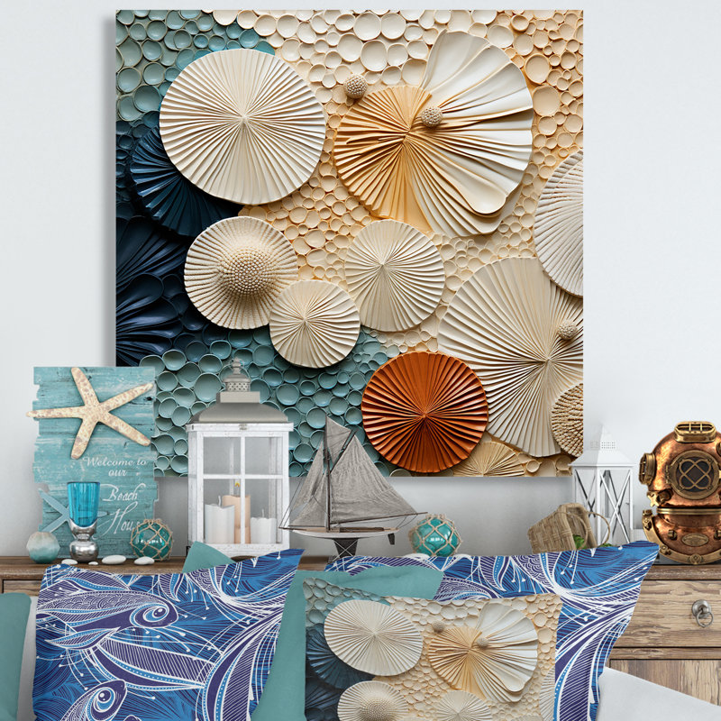 Seacreature Reflections IV, Toile tendue, H 30 po x l 30 po