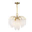 Leanard - Lustre - laiton brossé - 4 lumières