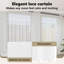 Semi Sheer Curtain Single Panel-2037470428