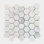 Majestic White Hexagon