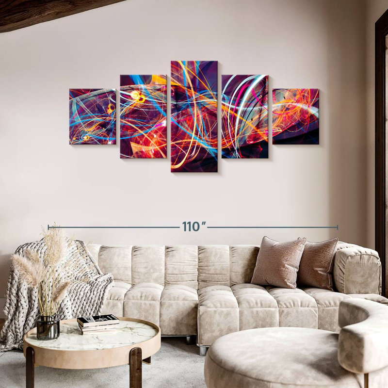 Haggerty Composition, 42" H x 92" W