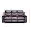Causeuse inclinable avec housse de console centrale