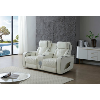 Causeuse inclinable Lumin G00807A-RL, blanc