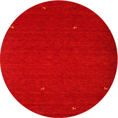 Tapis de zone rouge contemporaine