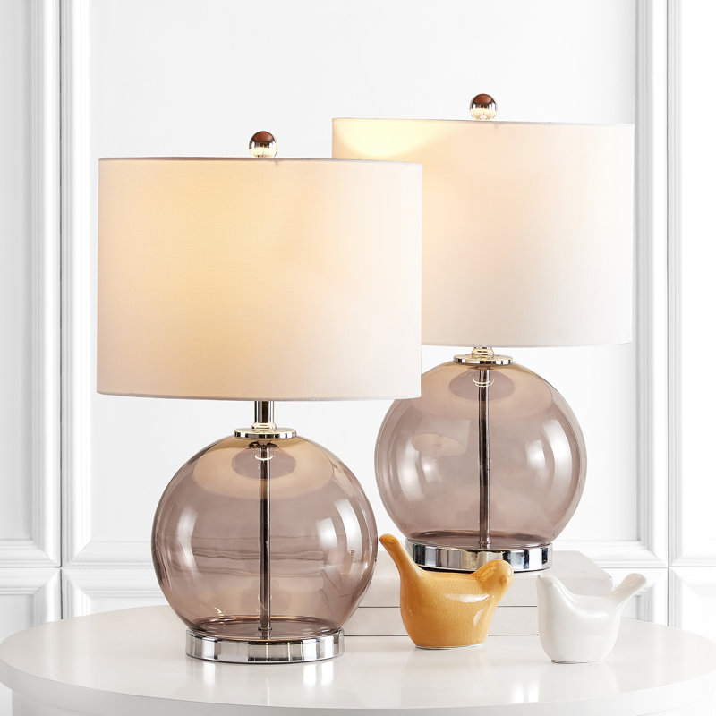 Ayrica Table Lamp, Smoked Gray