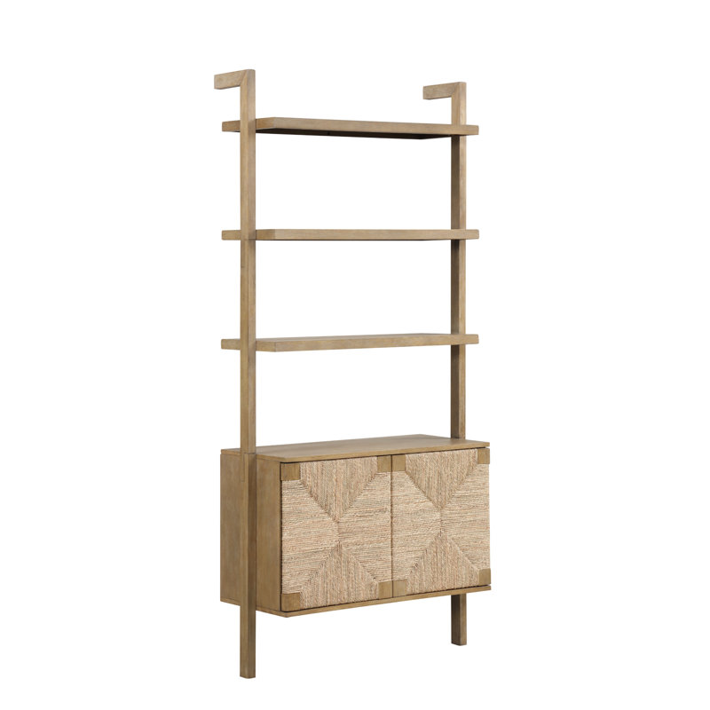 72'' H x 32'' W Seagrass Bookcase, Natural