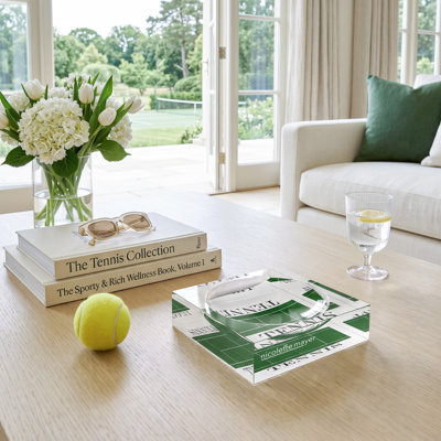 Tennis Court Candy Catchall Dish