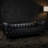 84.06" Tufted PU Leather Sofa with Square Arms and Iron Legs-1640841997