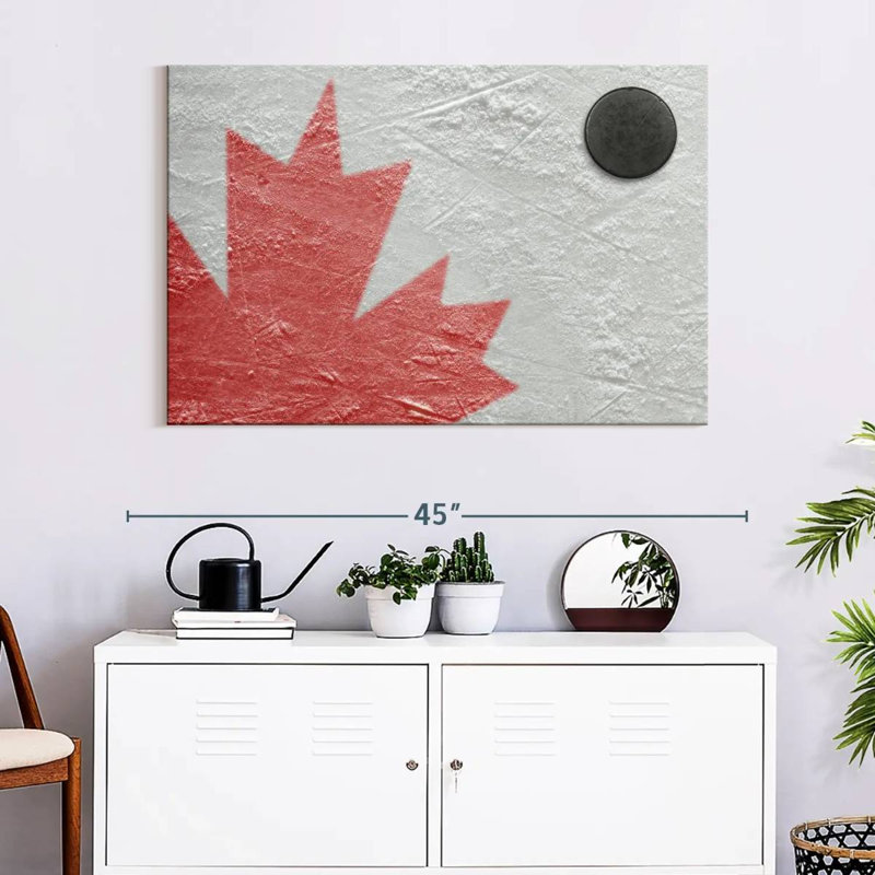 Canadian Hockey, 26" H x 39" W