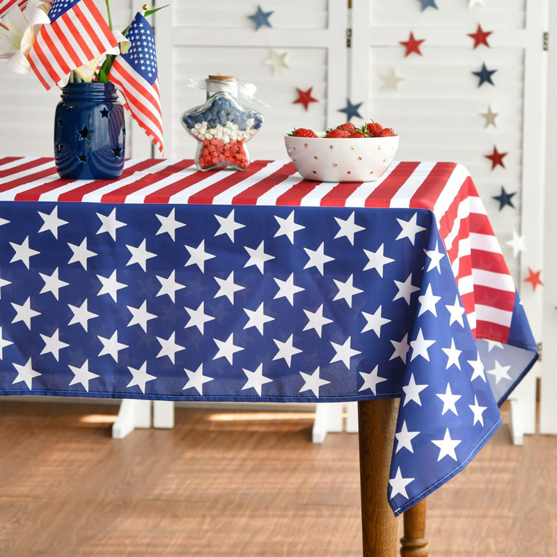 Nappe rectangulaire en polyester Hidayet, L 104 po x l 60 po