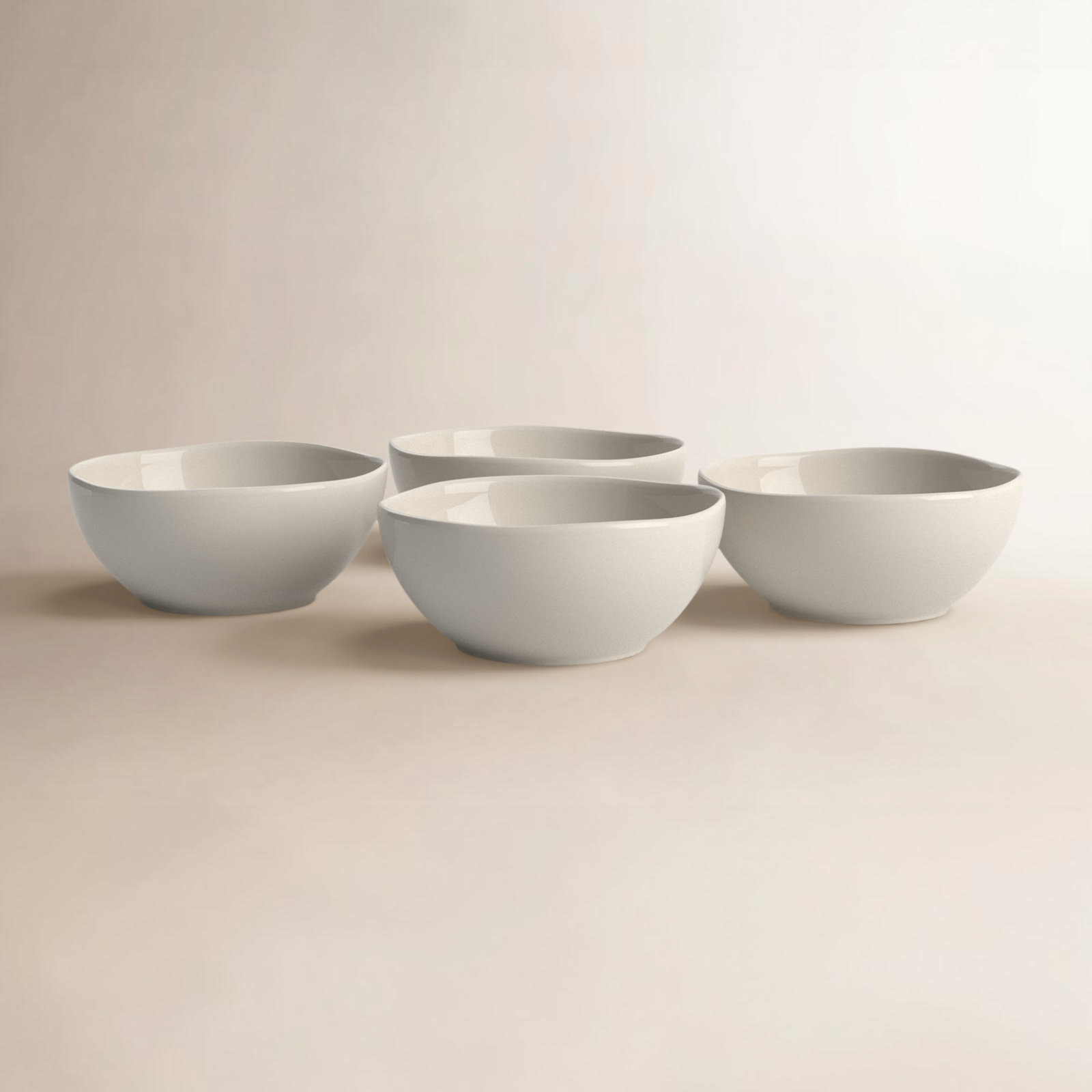 Bay Colors Blue Porcelain Pasta Bowl, Gray