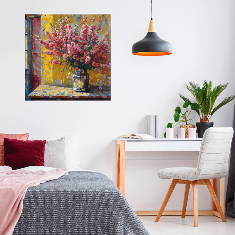 Toile pleine fleur, design par Creative Studio, H 24 po x l 24 po
