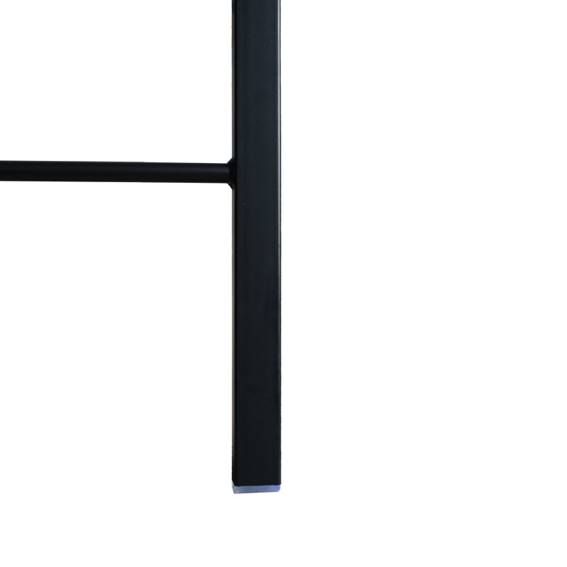 Transparent Acrylic Folding Chair with Stainless Steel Frame and Footrest – Stackable Open-Back Side Chair
