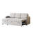 Sylvanis Convertible Sleeper Sofa with Reversible Chaise-1792750511