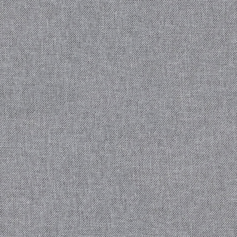 Banc rembourré gris avec dossier