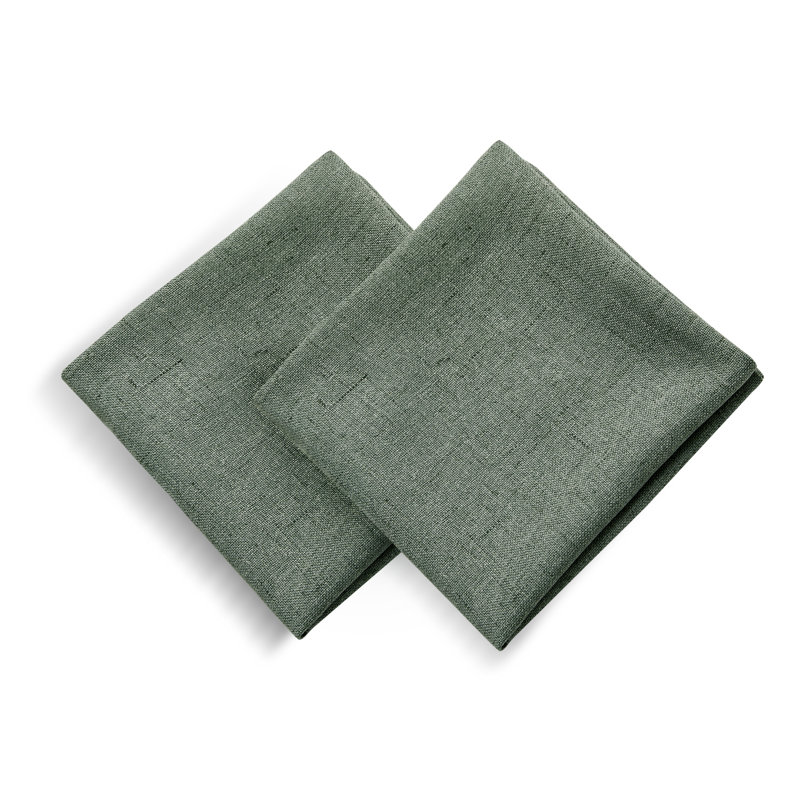 Cynne Square Throw Pillow Cover, Forest Green, 40cm H x 40cm W x 1cm D
