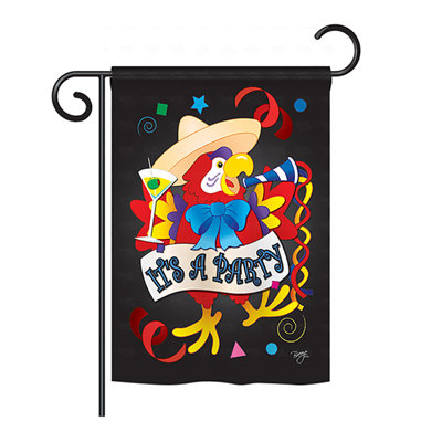 Double Sided Polyester Animal House Flag