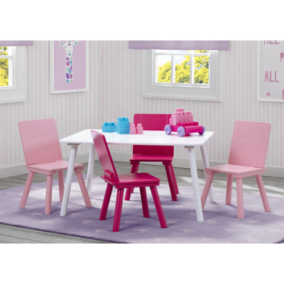  Kids Rectangular Play / Activity Table Chair Set