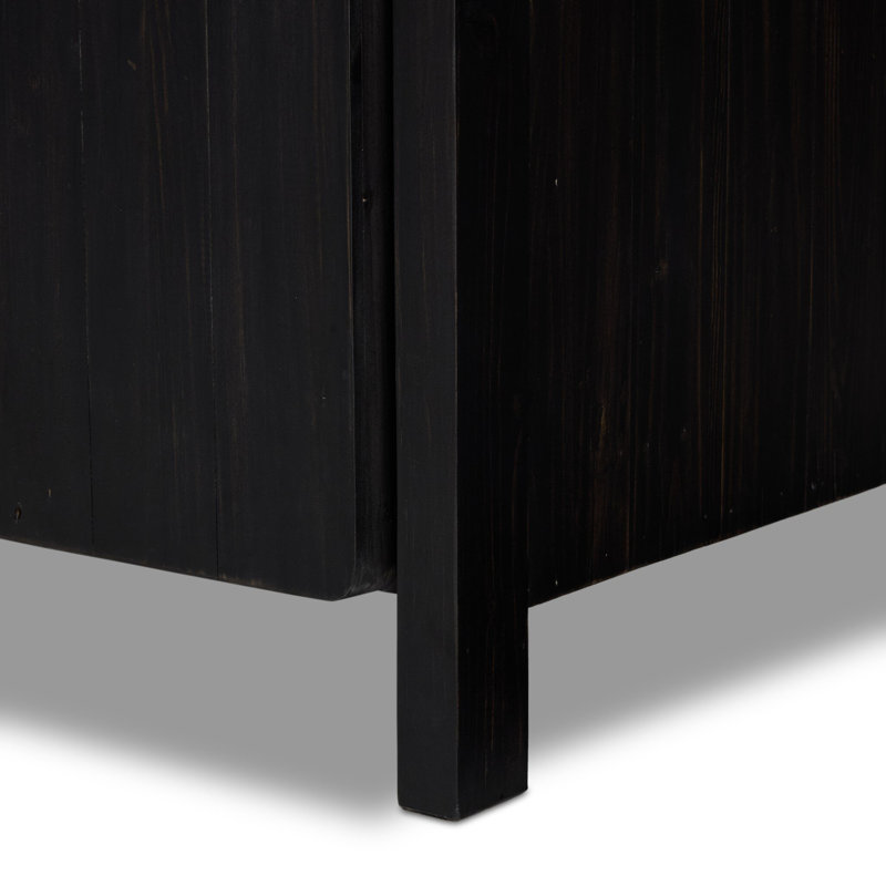 Nedra Armoire, Black Reclaimed