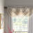 Elena Faux Silk Waterfall Embellished 38'' W Single Window Valance-1373194078