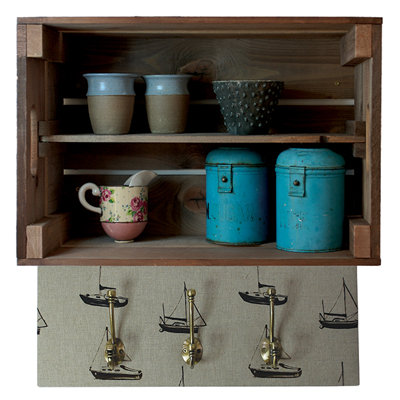 Blackfoot 2 Piece Solid Wood Accent Shelf