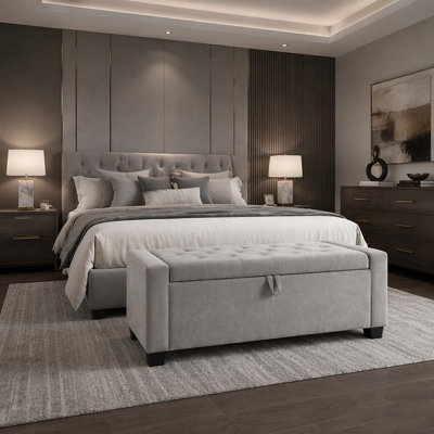 48" Ottoman with Storage, Storage Ottoman Bench