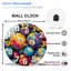 Horloge murale 12 po