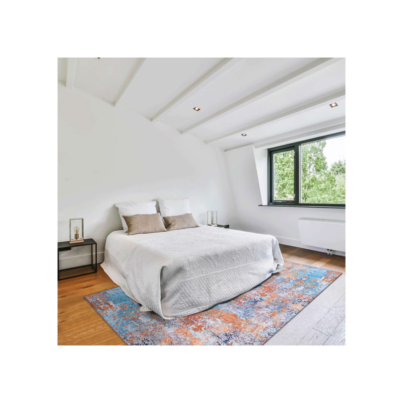 Tapis multicolore lavable NAAR MAVAL 5 x 8 (multicolore, 5 pi x 8 pi)