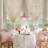 1 - Light 10.23"wide Gold Dome Pendant With Petal Glass Lampshade With Cord-118539086-122780815