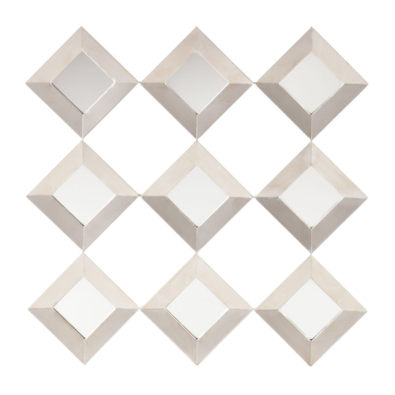 Metal Square Wall Mirror