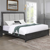 Annet Upholstered Panel Bed