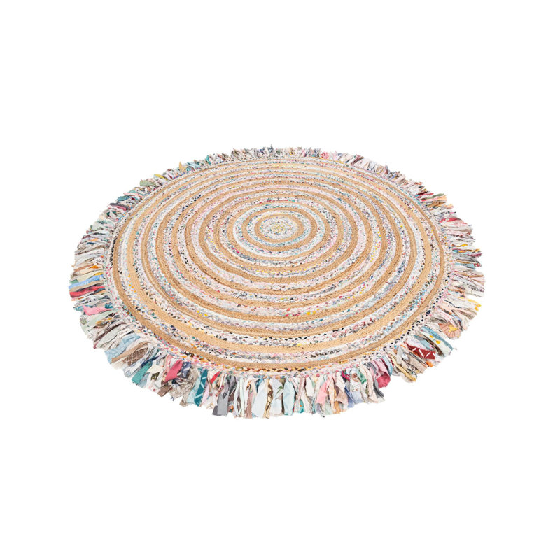 Ruffles Commodore Rug, Round 10'