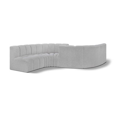 Ivancea Upholstered Curved Sectional Reversible